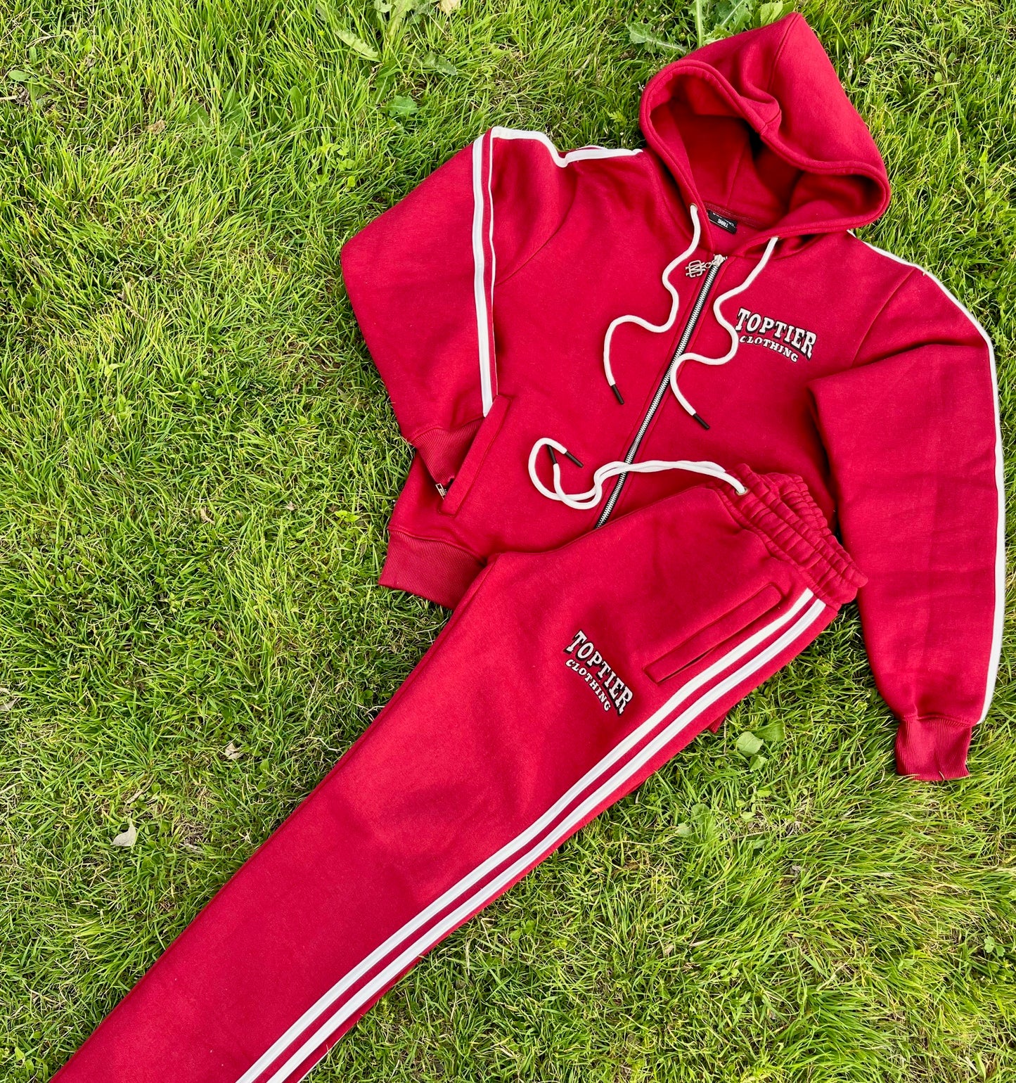 Adult's Conscious Minds Maroon Tracksuit Set's